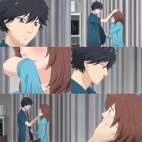 blue spring ride movie|ao haru ride kiss scene.